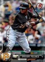 Load image into Gallery viewer, 2017 Bowman Gregory Polanco  # 48 Pittsburgh Pirates
