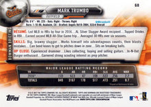 Load image into Gallery viewer, 2017 Bowman Mark Trumbo  # 68 Baltimore Orioles
