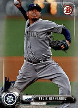 Load image into Gallery viewer, 2017 Bowman Felix Hernandez  # 70 Seattle Mariners
