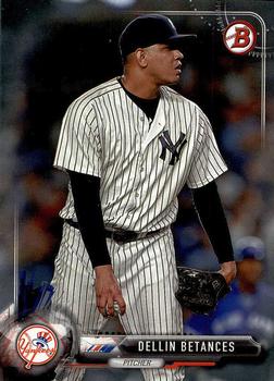 2017 Bowman Dellin Betances  # 72 New York Yankees
