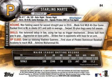Load image into Gallery viewer, 2017 Bowman Starling Marte  # 84 Pittsburgh Pirates
