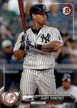 Load image into Gallery viewer, 2017 Bowman Gary Sanchez  # 85 New York Yankees
