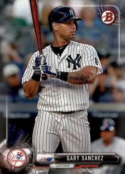 2017 Bowman Gary Sanchez  # 85 New York Yankees