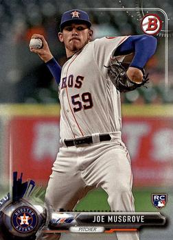 2017 Bowman Joe Musgrove  RC # 92 Houston Astros