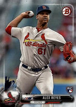 Load image into Gallery viewer, 2017 Bowman Alex Reyes  RC # 98 St. Louis Cardinals
