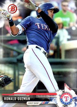 2017 Bowman Prospects Ronald Guzman  BP3 Texas Rangers