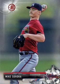 2017 Bowman Prospects Mike Soroka  BP5 Atlanta Braves