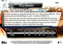 Load image into Gallery viewer, 2017 Bowman Prospects Beau Burrows  BP9 Detroit Tigers

