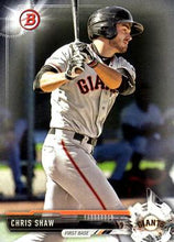Load image into Gallery viewer, 2017 Bowman Prospects Chris Shaw  BP14 San Francisco Giants
