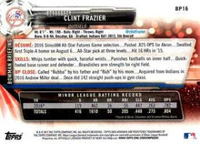 Load image into Gallery viewer, 2017 Bowman Prospects Clint Frazier  BP16 New York Yankees

