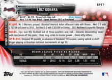 Load image into Gallery viewer, 2017 Bowman Prospects Luiz Gohara  BP17 Atlanta Braves
