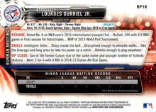Load image into Gallery viewer, 2017 Bowman Prospects Lourdes Gurriel Jr.  FBC BP18 Toronto Blue Jays
