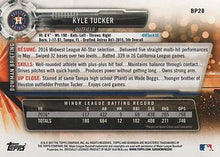 Load image into Gallery viewer, 2017 Bowman Prospects Kyle Tucker  BP28 Houston Astros
