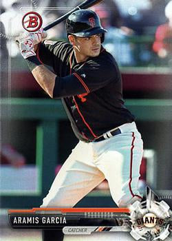 2017 Bowman Prospects Aramis Garcia  BP29 San Francisco Giants