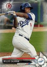 Load image into Gallery viewer, 2017 Bowman Prospects Willie Calhoun  BP30 Los Angeles Dodgers
