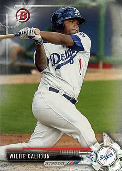 2017 Bowman Prospects Willie Calhoun  BP30 Los Angeles Dodgers