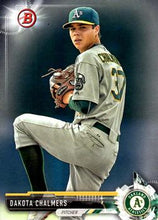 Load image into Gallery viewer, 2017 Bowman Prospects Dakota Chalmers  BP46 Oakland Athletics
