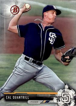 2017 Bowman Prospects Cal Quantrill  BP55 San Diego Padres