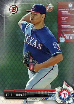 2017 Bowman Prospects Ariel Jurado  BP59 Texas Rangers