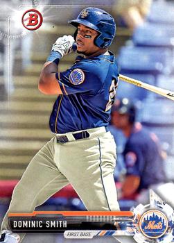 2017 Bowman Prospects Dominic Smith  BP63 New York Mets