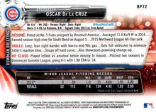 Load image into Gallery viewer, 2017 Bowman Prospects Oscar De La Cruz  BP72 Chicago Cubs
