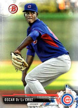 Load image into Gallery viewer, 2017 Bowman Prospects Oscar De La Cruz  BP72 Chicago Cubs
