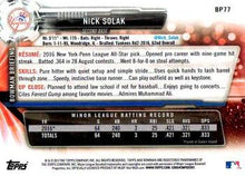 Load image into Gallery viewer, 2017 Bowman Prospects Nick Solak  BP77 New York Yankees
