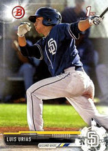 Load image into Gallery viewer, 2017 Bowman Prospects Luis Urias  FBC BP107 San Diego Padres
