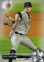 Load image into Gallery viewer, 2017 Bowman Prospects Kyle Freeland  BP109 Colorado Rockies
