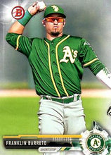 Load image into Gallery viewer, 2017 Bowman Prospects Franklin Barreto  BP115 Oakland Athletics
