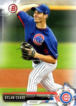 Load image into Gallery viewer, 2017 Bowman Prospects Dylan Cease  BP124 Chicago Cubs
