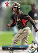 Load image into Gallery viewer, 2017 Bowman Prospects Isael Soto  BP129 Miami Marlins
