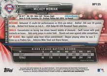 Load image into Gallery viewer, 2017 Bowman Prospects Mickey Moniak  BP135 Philadelphia Phillies
