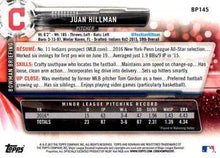 Load image into Gallery viewer, 2017 Bowman Prospects Juan Hillman  BP145 Cleveland Indians
