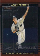 Load image into Gallery viewer, 2002 Bowman Chrome Andy Pettitte # 36 New York Yankees
