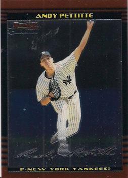 2002 Bowman Chrome Andy Pettitte # 36 New York Yankees
