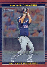 Load image into Gallery viewer, 2002 Bowman Chrome Rafael Palmeiro # 47 Texas Rangers
