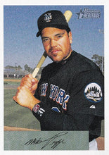 Load image into Gallery viewer, 2002 Bowman Heritage Mike Piazza # 56 New York Mets
