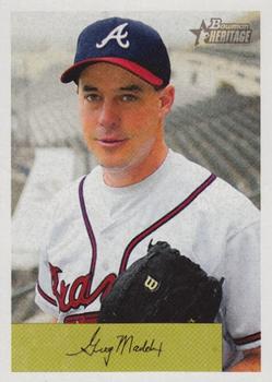 2002 Bowman Heritage Greg Maddux # 165 Atlanta Braves