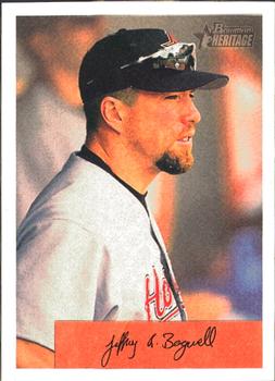 2002 Bowman Heritage Jeff Bagwell # 230 Houston Astros