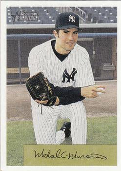 2002 Bowman Heritage Mike Mussina # 321 New York Yankees