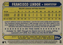Load image into Gallery viewer, 2017 Topps Chrome  1987 Topps Baseball Francisco Lindor 87T-11 Cleveland Indians
