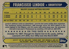 将图片加载到图库查看器，2017 Topps Chrome  1987 Topps Baseball Francisco Lindor 87T-11 Cleveland Indians
