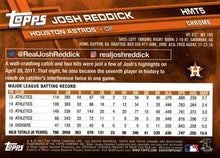 Load image into Gallery viewer, 2017 Topps Chrome Update Josh Reddick HMT5 Houston Astros
