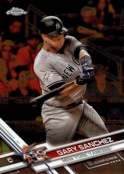 2017 Topps Chrome Update Gary Sanchez AS HMT18 New York Yankees