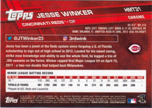 Load image into Gallery viewer, 2017 Topps Chrome Update Jesse Winker RC HMT31 Cincinnati Reds
