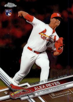 2017 Topps Chrome Update Alex Reyes RD HMT33 St. Louis Cardinals