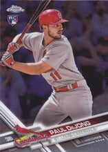 Load image into Gallery viewer, 2017 Topps Chrome Update Paul DeJongÂ RC HMT42 St. Louis Cardinals
