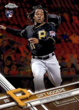 2017 Topps Chrome Update Gift Ngoepe RC HMT48 Pittsburgh Pirates