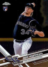 Load image into Gallery viewer, 2017 Topps Chrome Update Jeff Hoffman RD HMT76 Colorado Rockies
